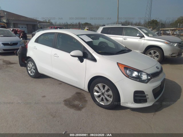 KIA RIO 2016 knadn5a3xg6675111