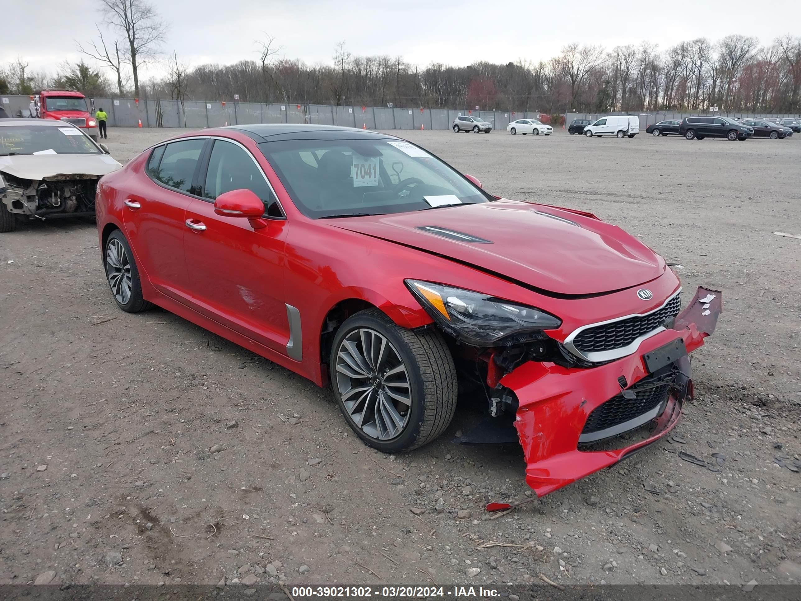 KIA STINGER 2019 knae15la5k6066870