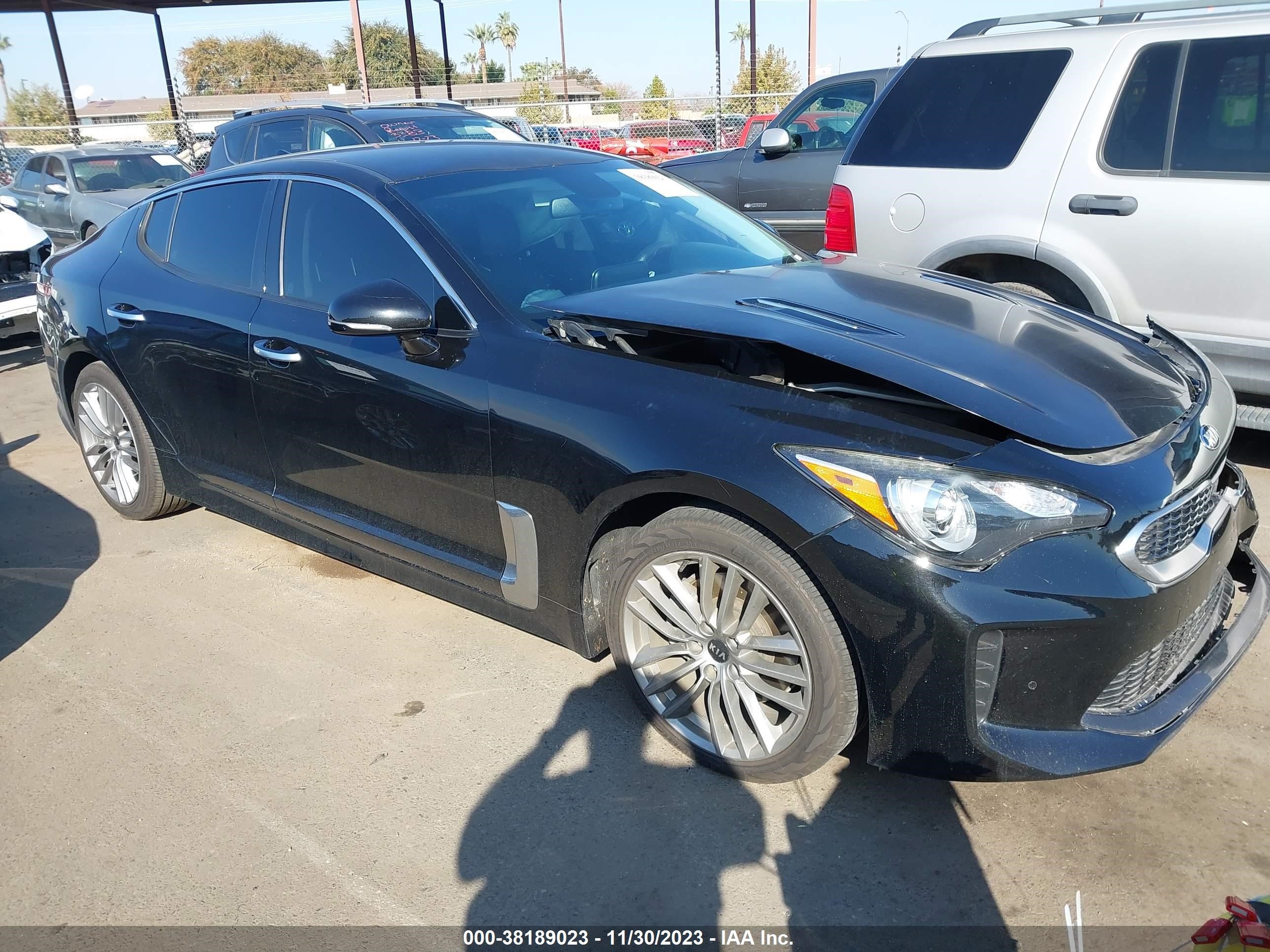 KIA STINGER 2018 knae15la6j6015229