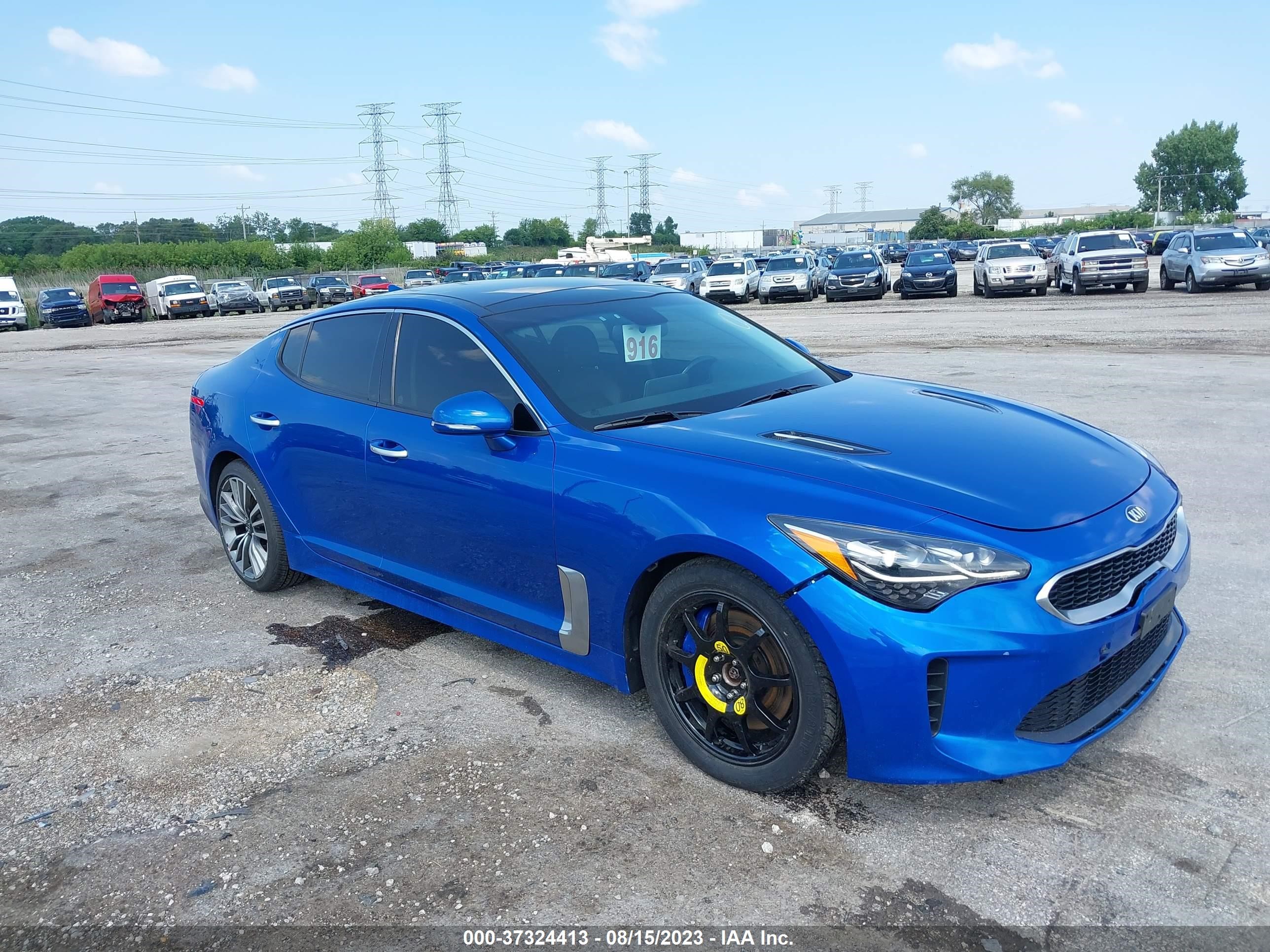 KIA STINGER 2018 knae25la7j6028326