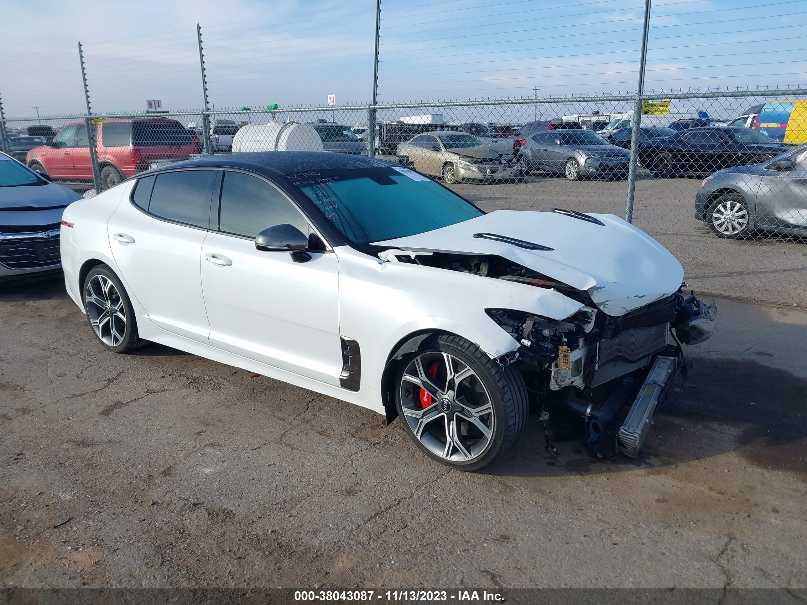 KIA STINGER 2018 knae35lc2j6032234