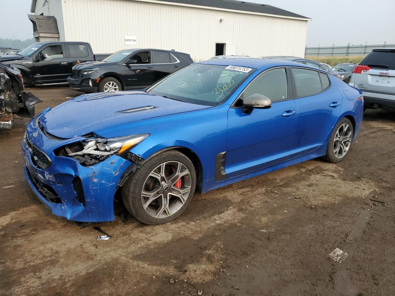 KIA STINGER 2018 knae35lc9j6010019