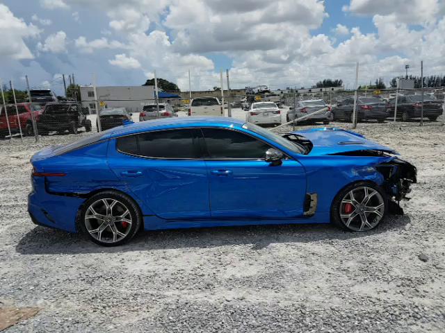 KIA STINGER GT 2019 knae35lc9k6067936