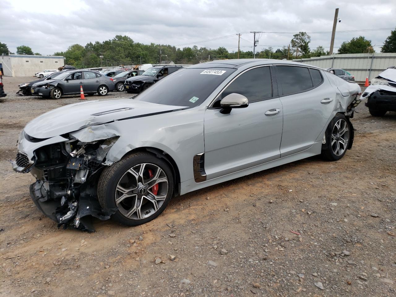 KIA STINGER 2019 knae45lc2k6059657