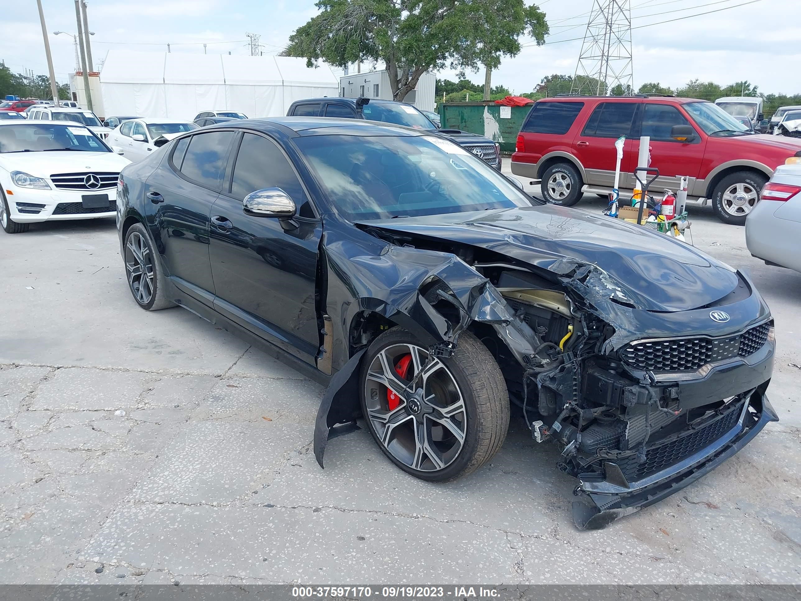 KIA STINGER 2018 knae45lc3j6012829