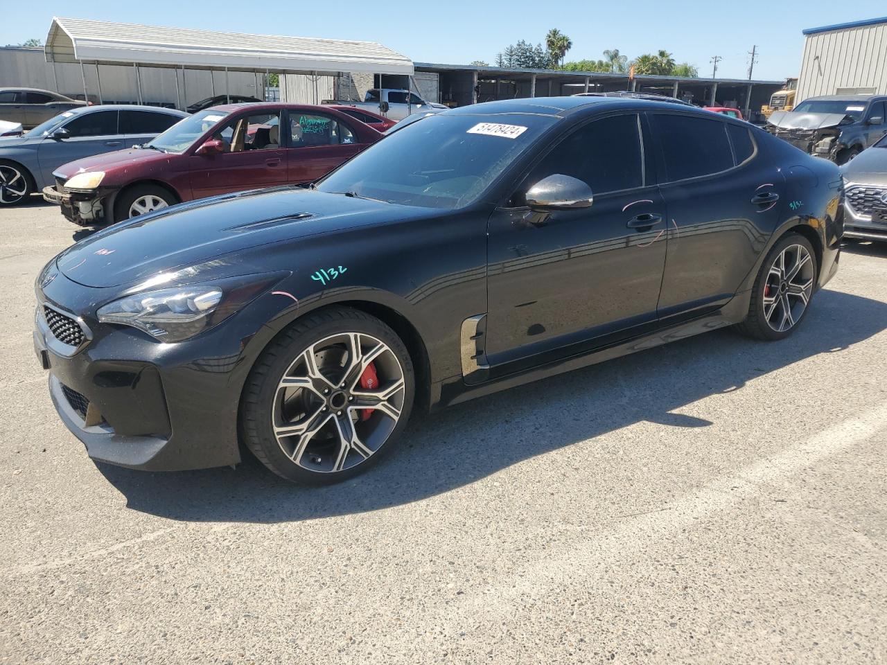 KIA STINGER 2018 knae45lc3j6027699