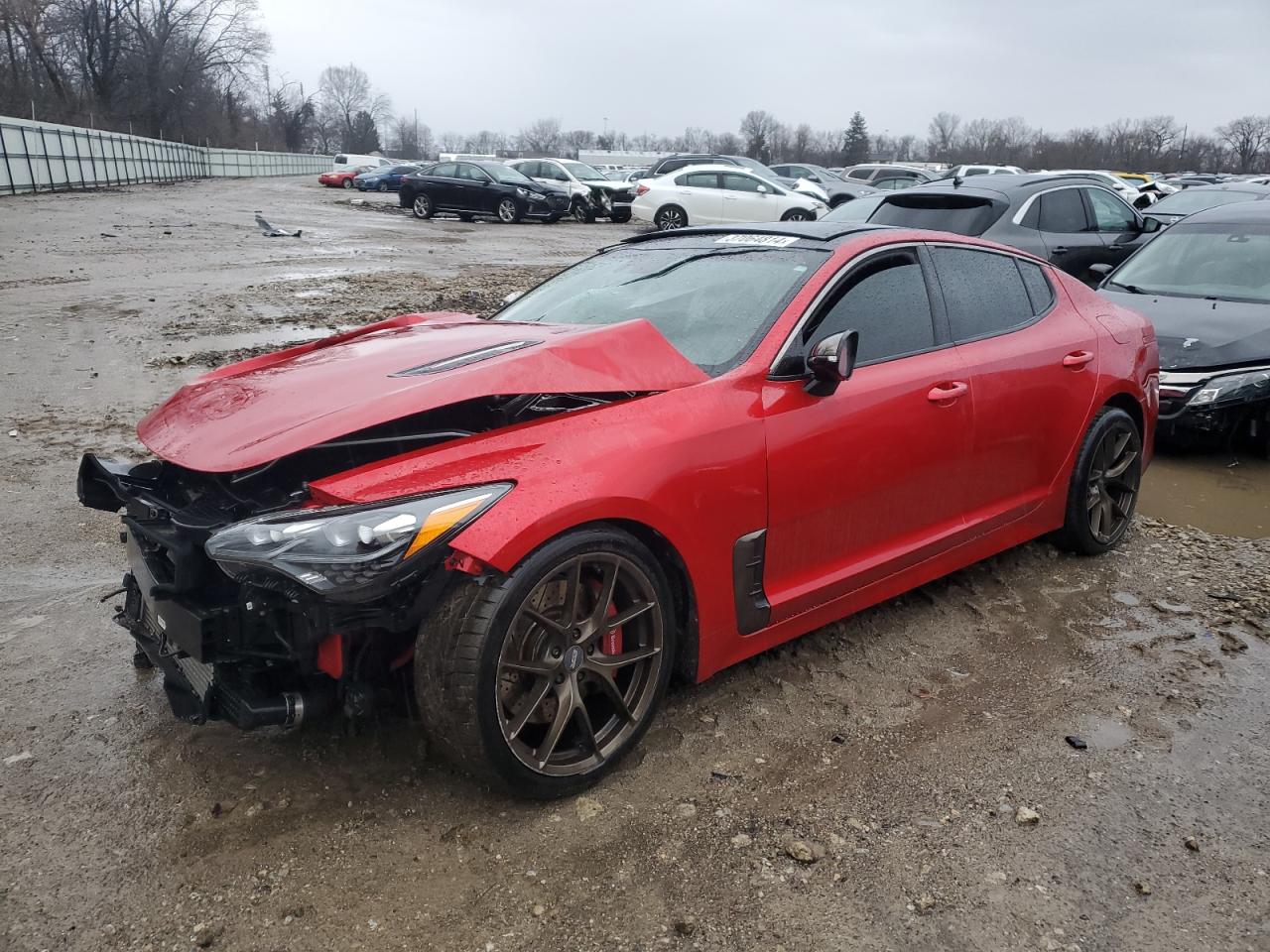 KIA STINGER 2019 knae45lc6k6043557