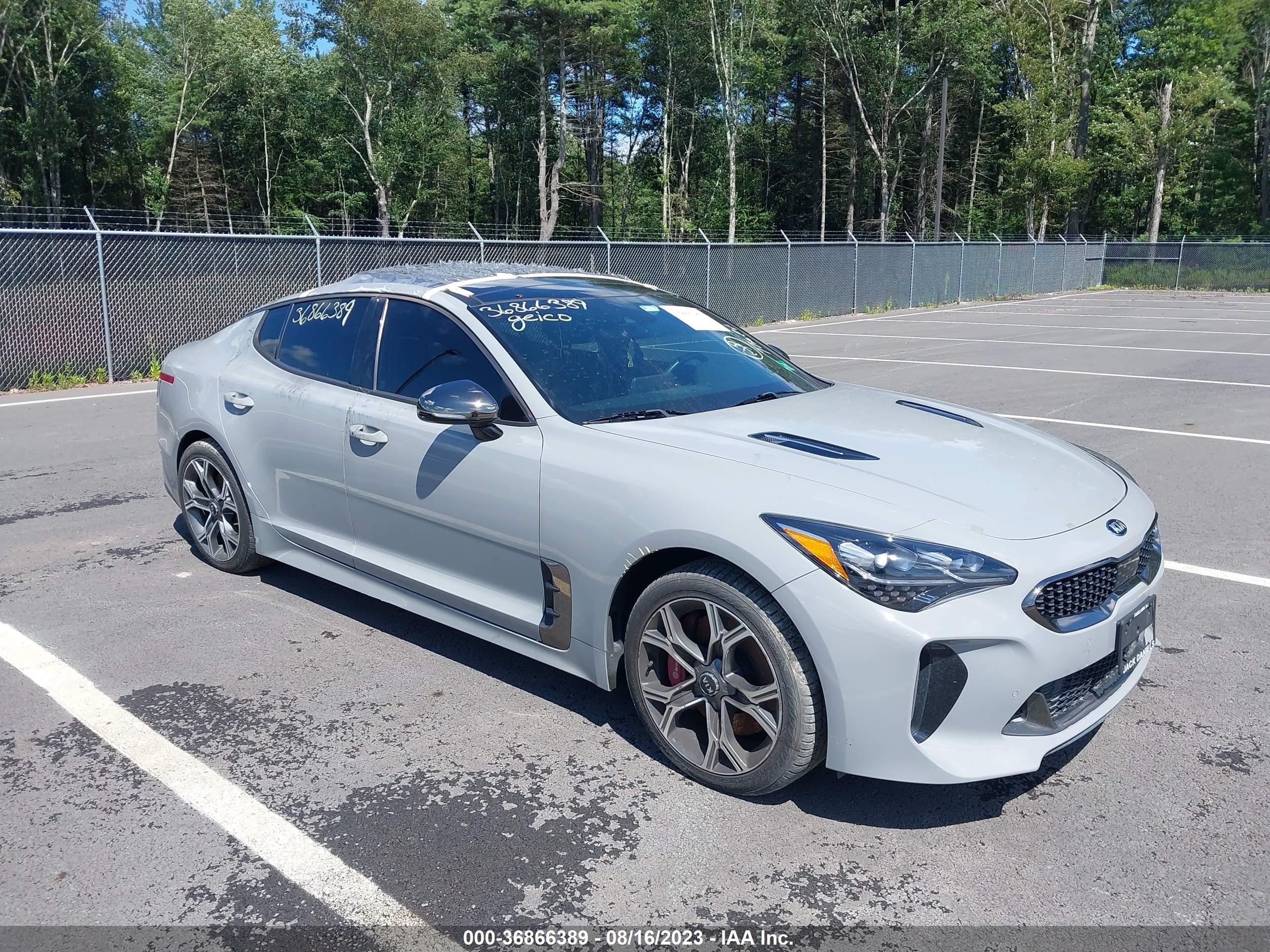 KIA STINGER 2018 knae45lcxj6029692