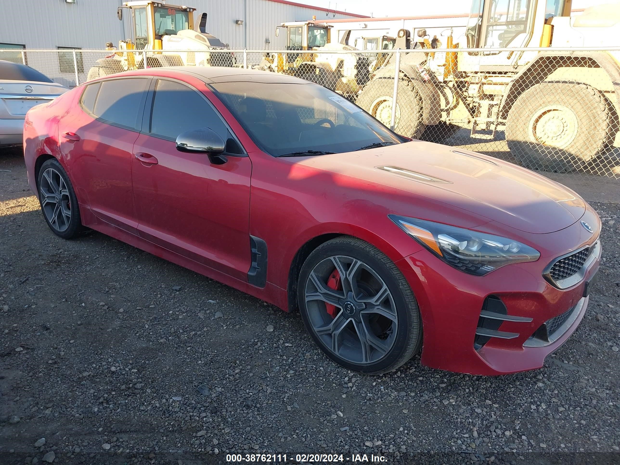 KIA STINGER 2018 knae55lc2j6017744