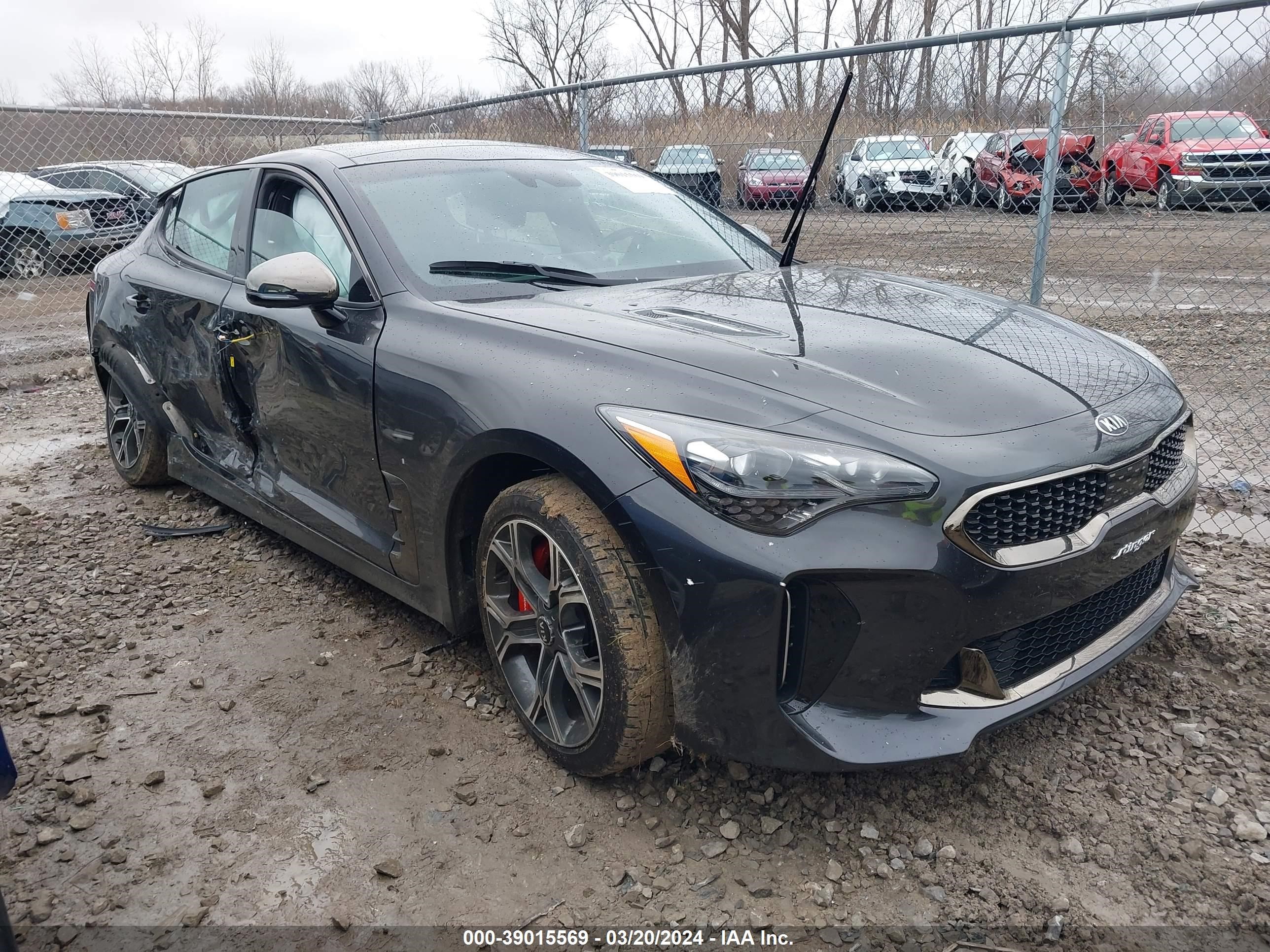 KIA STINGER 2019 knae55lc6k6045645