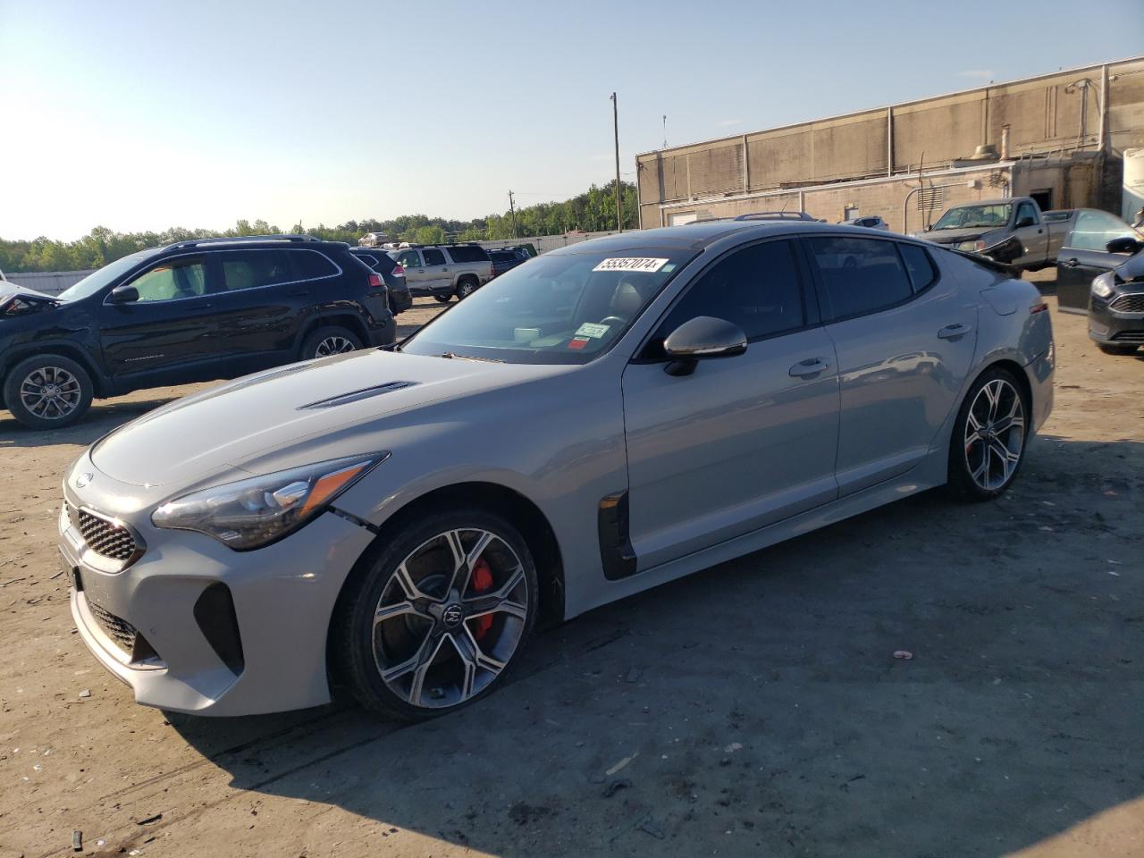 KIA STINGER 2018 knae55lcxj6018785