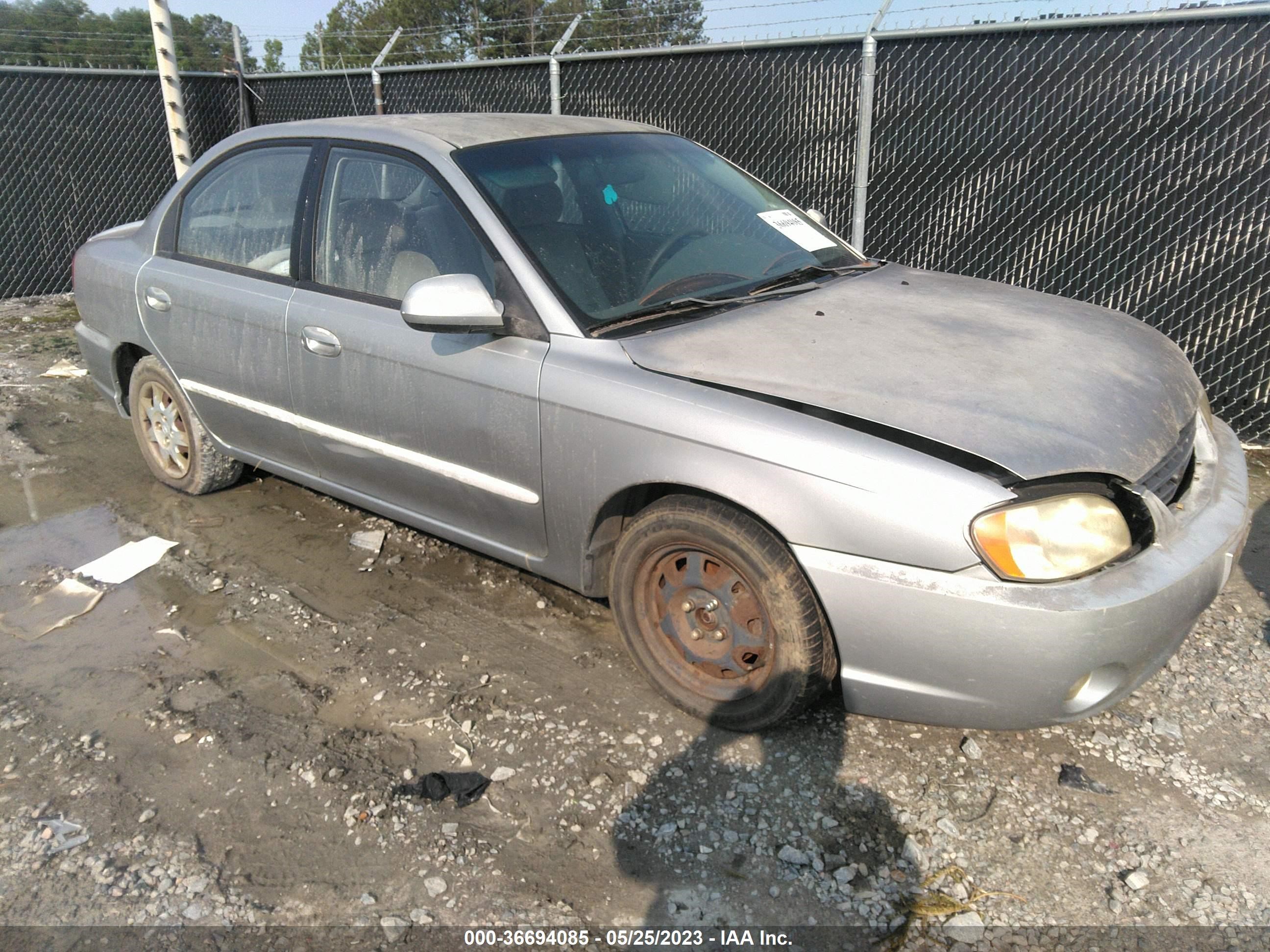 KIA SPECTRA 2004 knafb121545313650