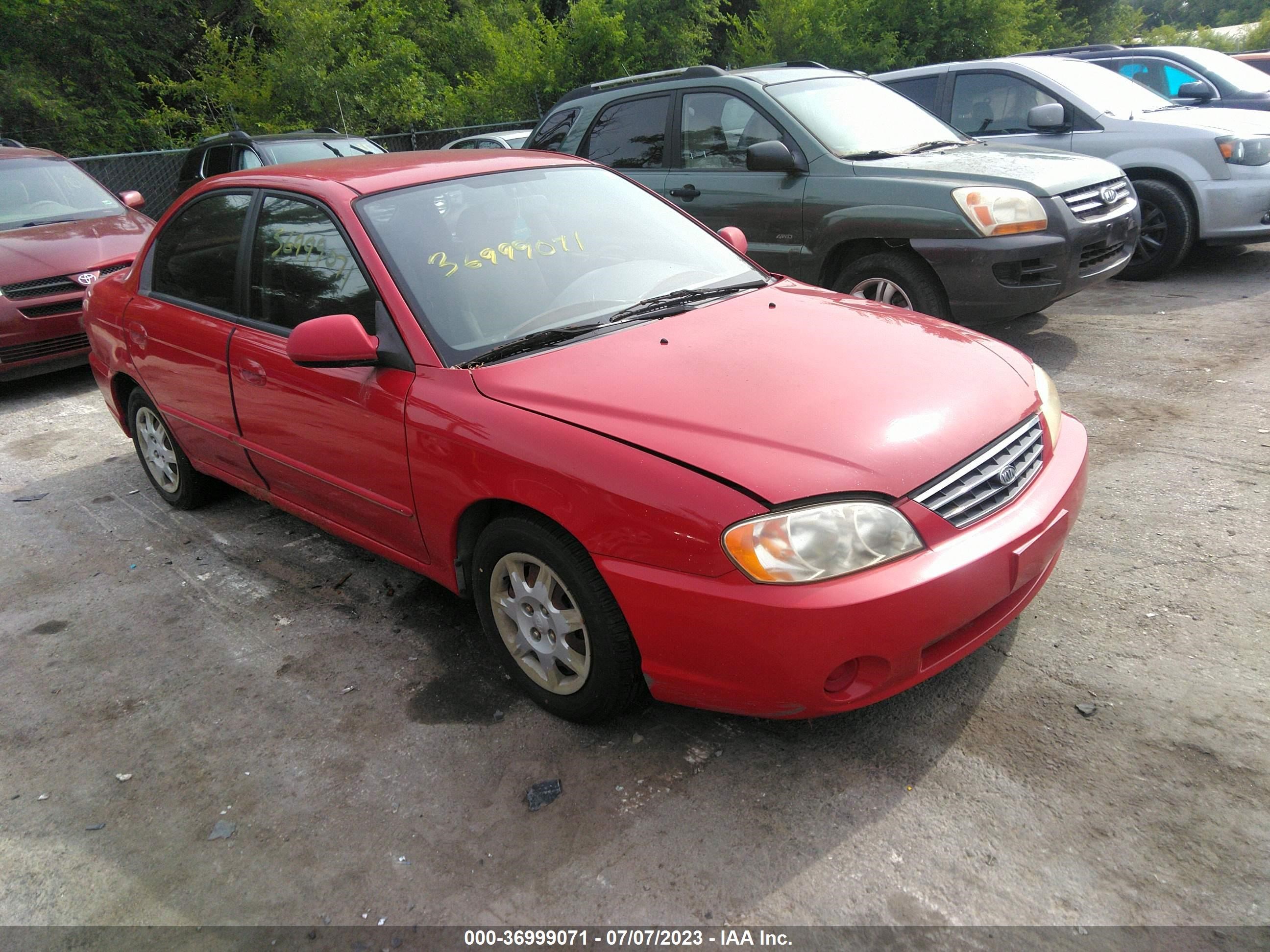 KIA SPECTRA 2003 knafb121835234343