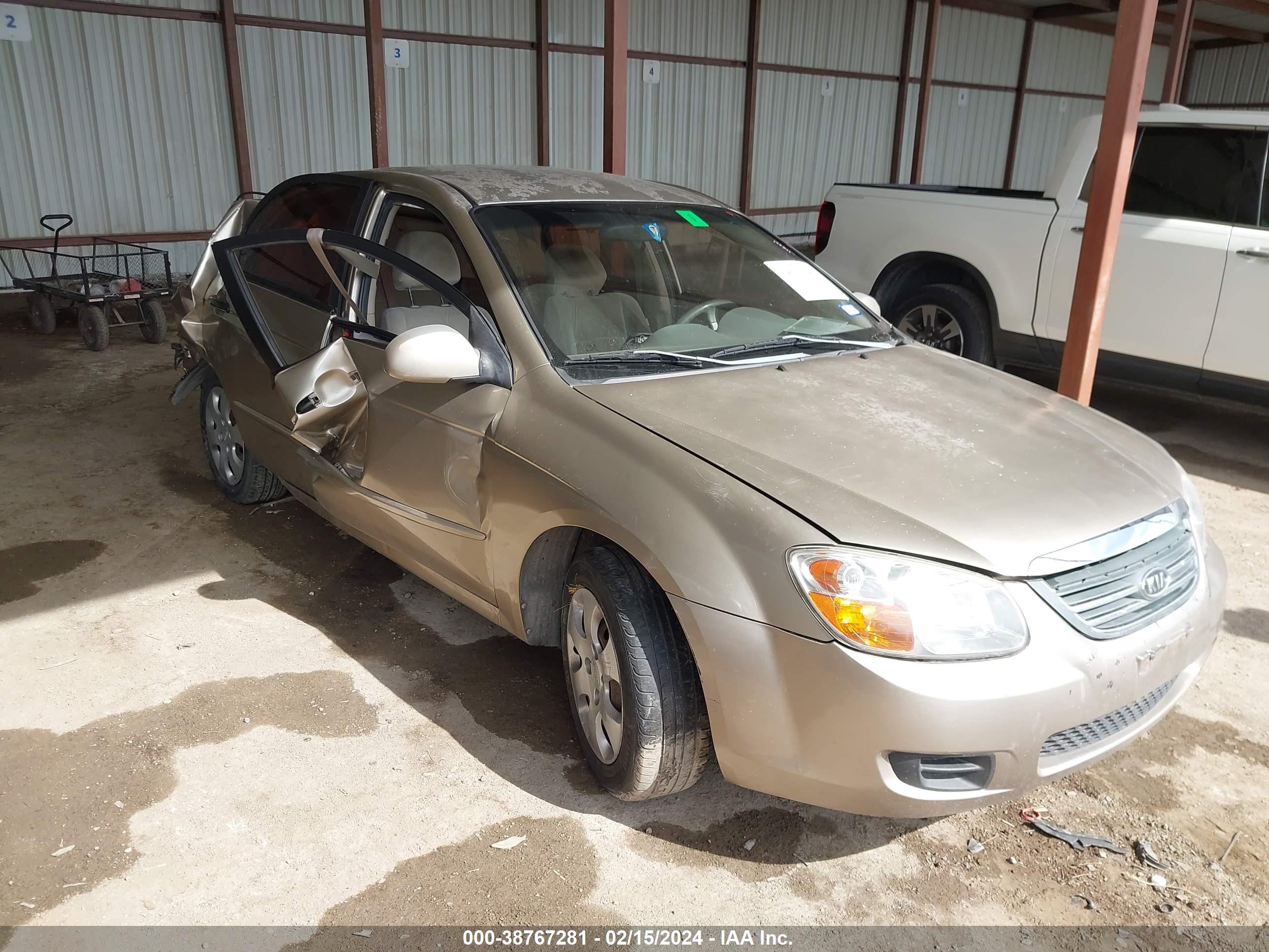 KIA SPECTRA 2008 knafe121685520304