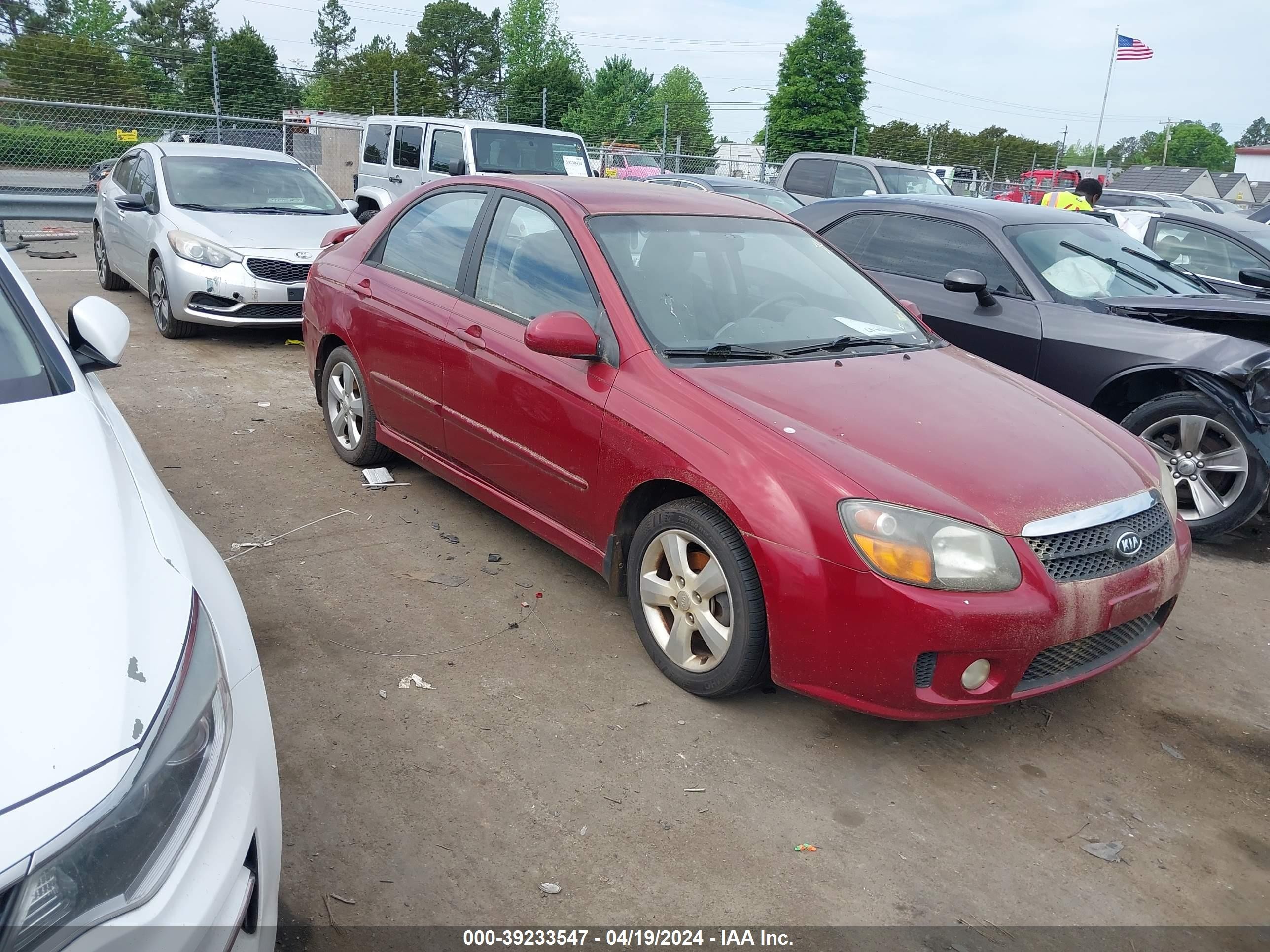 KIA SPECTRA 2008 knafe121885020015