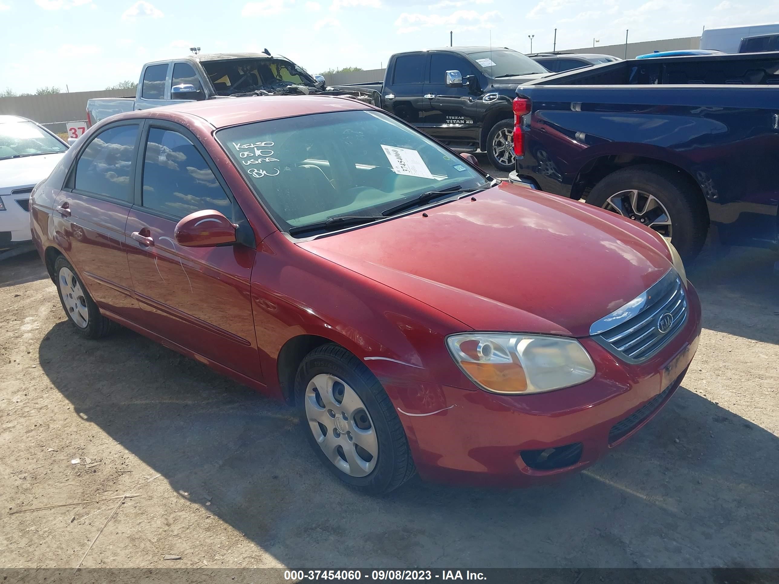 KIA SPECTRA 2008 knafe121885537475