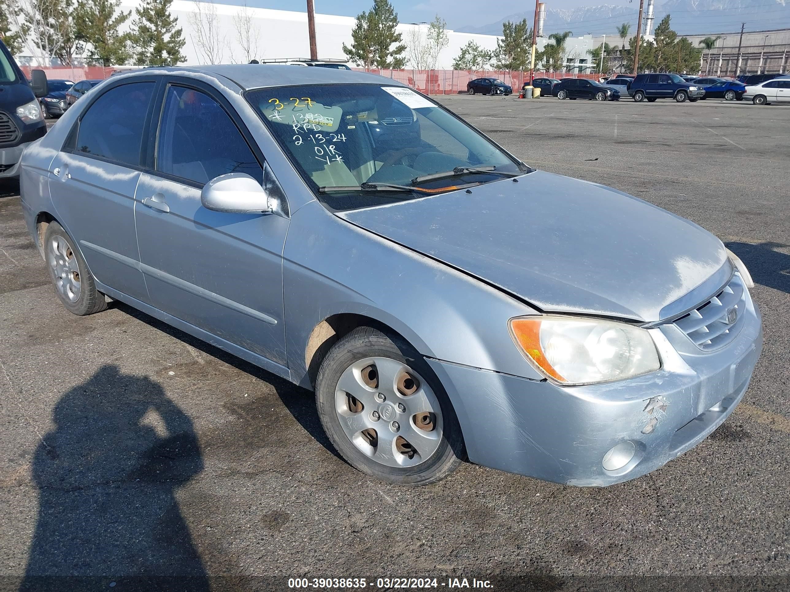 KIA SPECTRA 2006 knafe122165262893