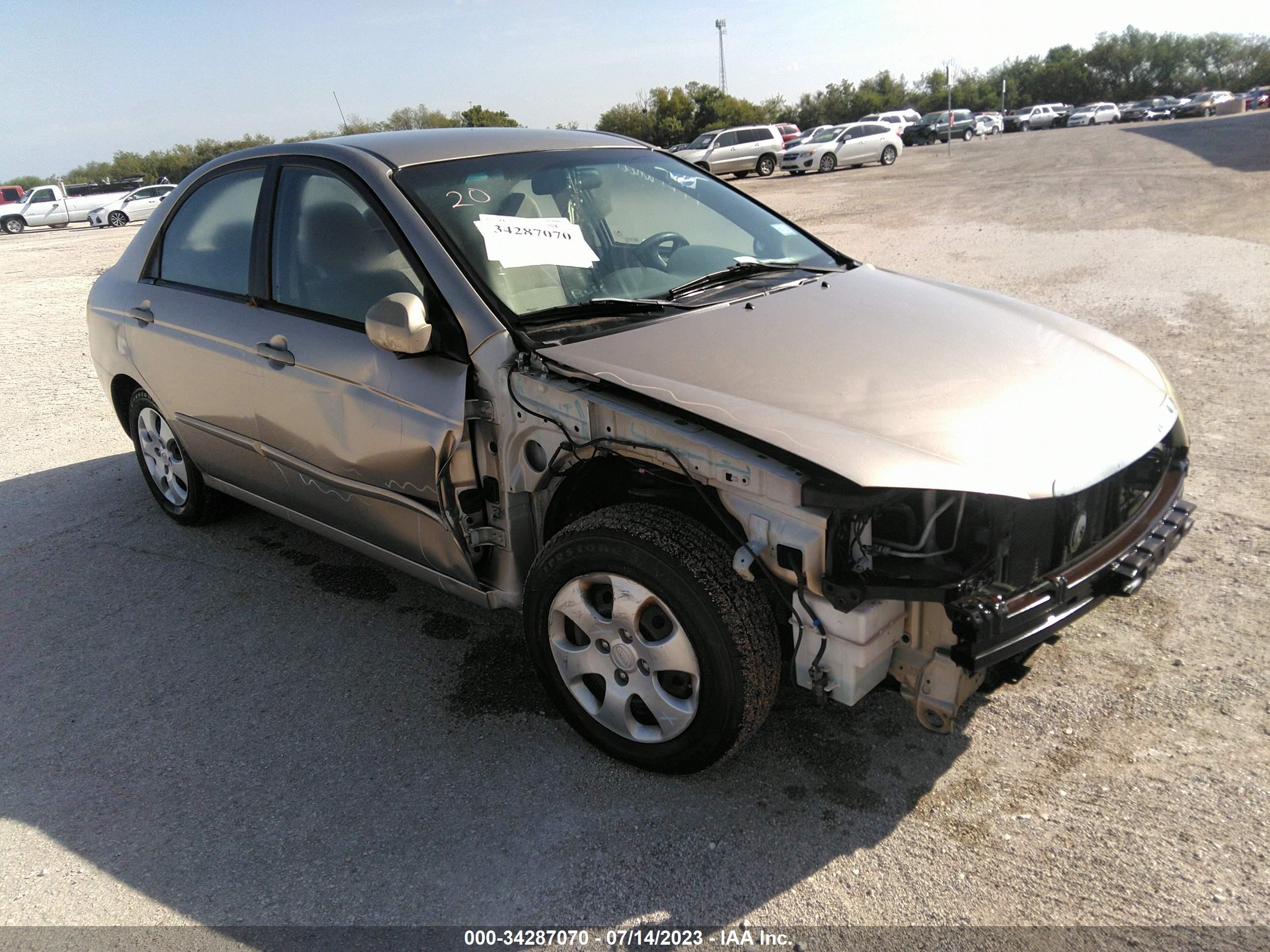 KIA SPECTRA 2009 knafe221295609214