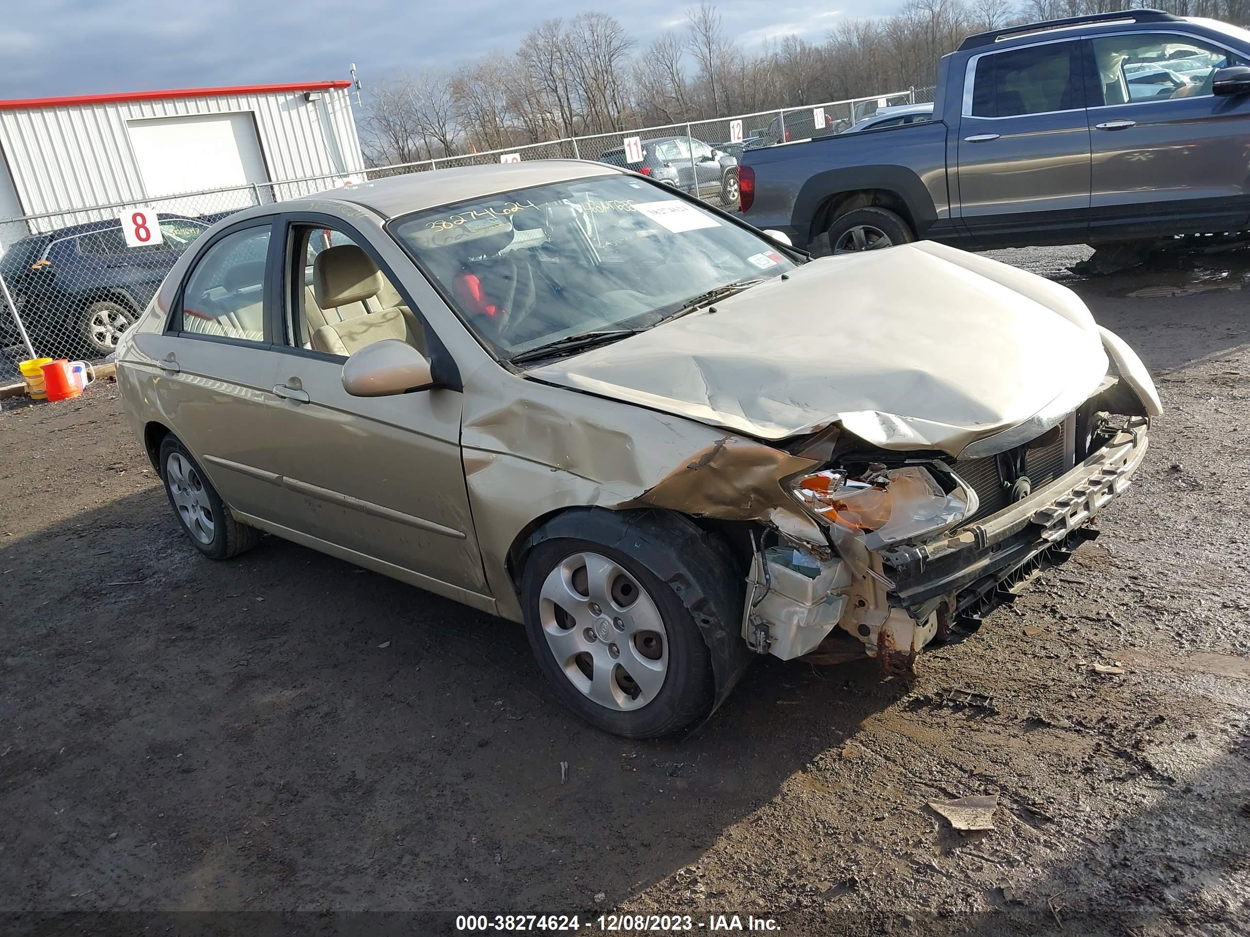 KIA SPECTRA 2009 knafe222295653058