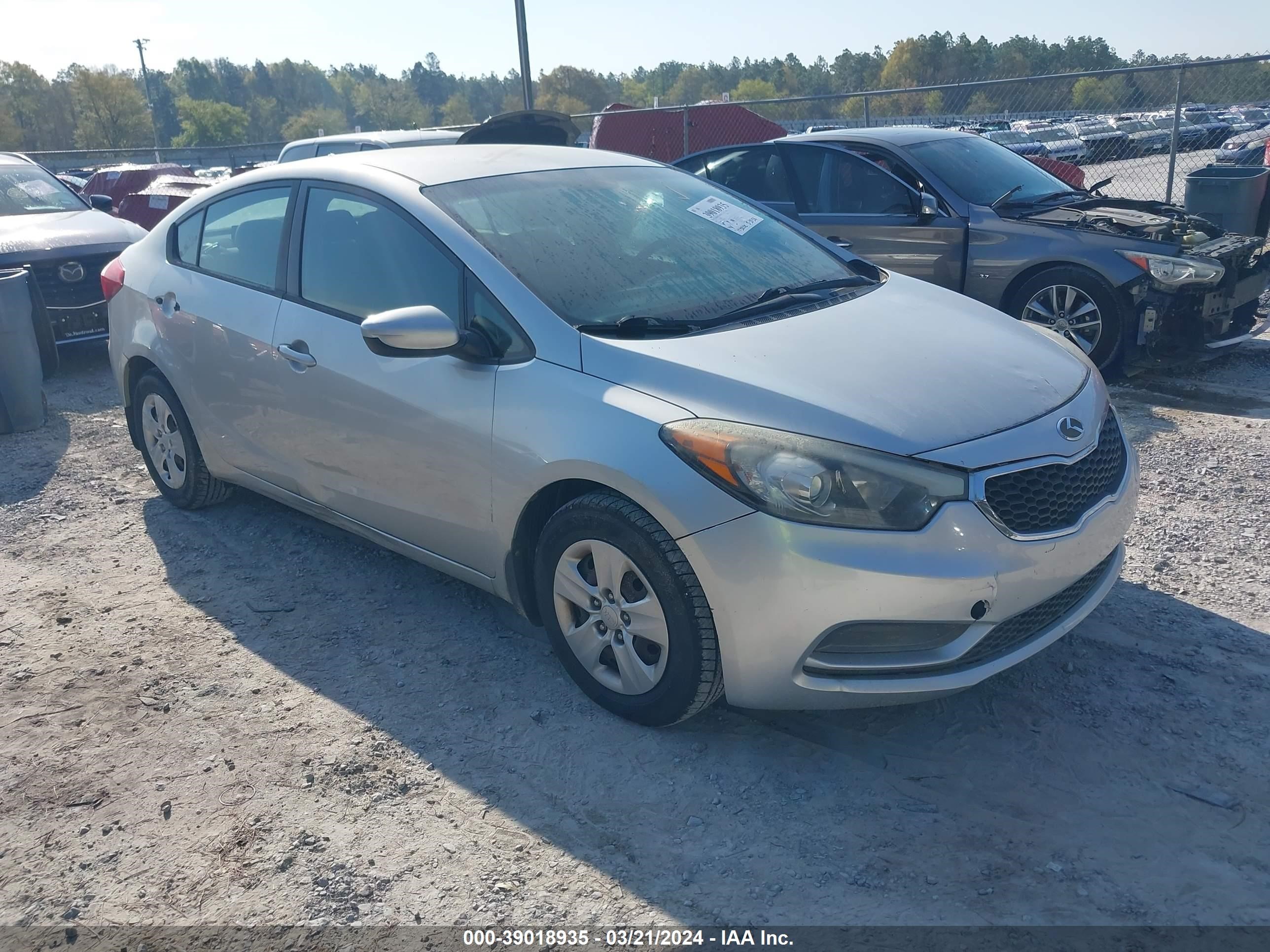 KIA FORTE 2014 knafk4a60e5191070