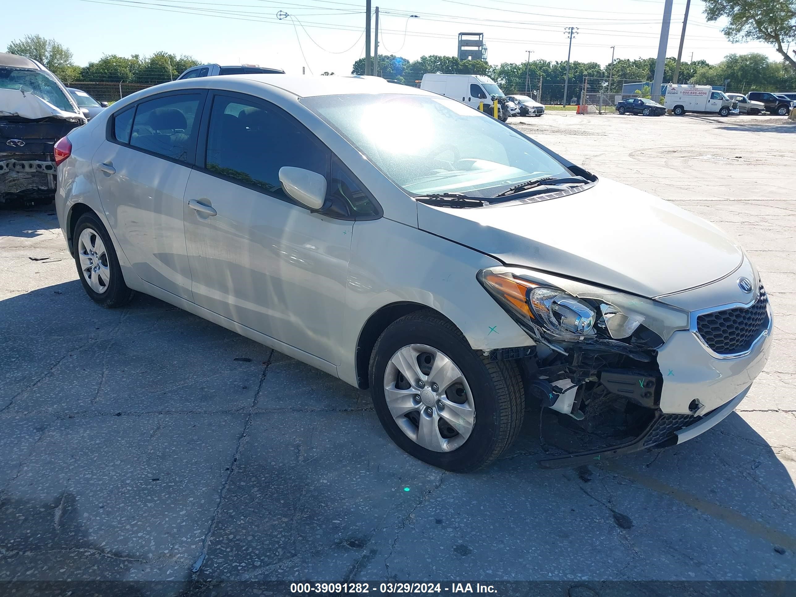 KIA FORTE 2014 knafk4a60e5215559