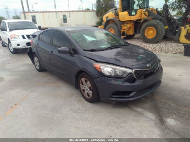 KIA FORTE 2016 knafk4a60g5458341