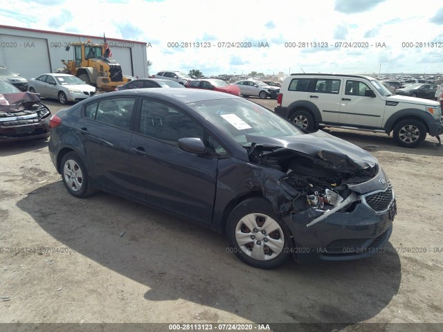 KIA FORTE 2016 knafk4a60g5462258