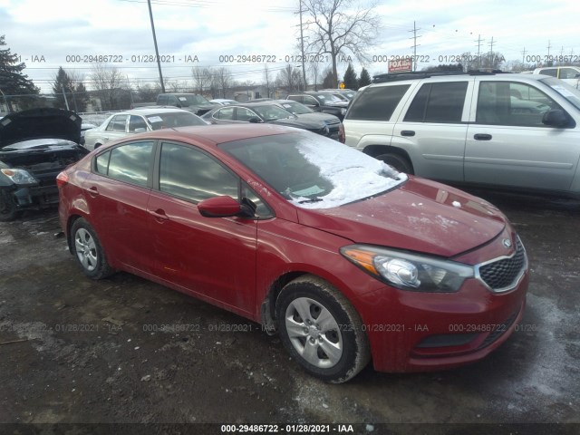 KIA FORTE 2016 knafk4a60g5466438