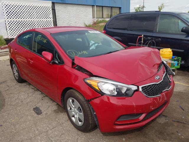 KIA FORTE LX 2016 knafk4a60g5476497