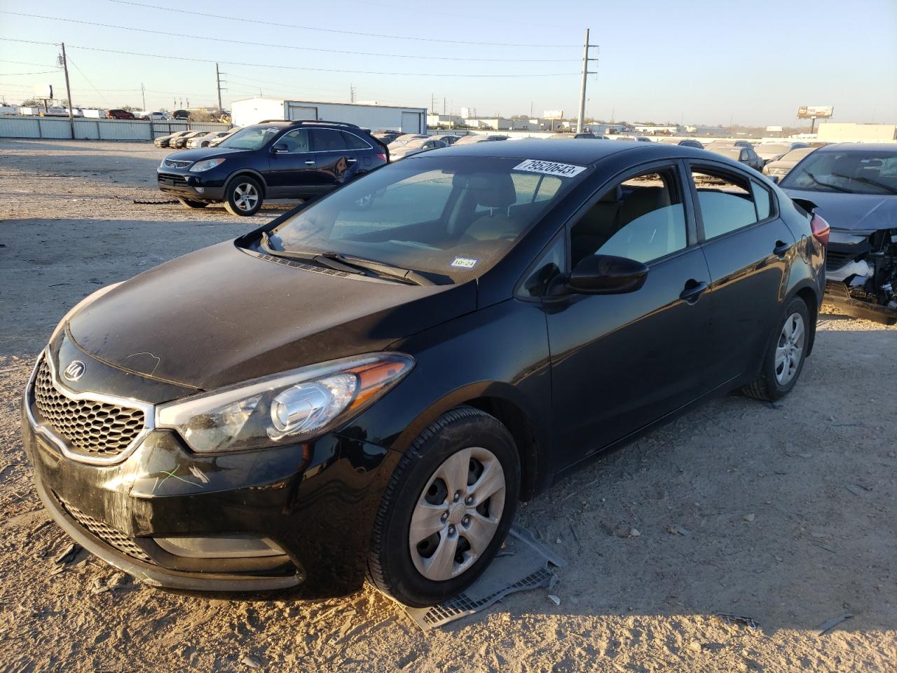 KIA FORTE 2016 knafk4a60g5509921