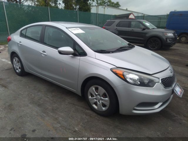 KIA FORTE 2016 knafk4a60g5530879