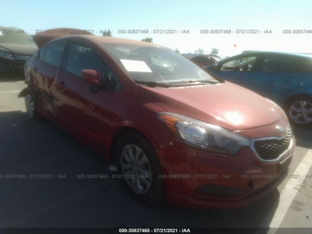 KIA FORTE 2016 knafk4a60g5536195