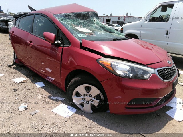 KIA FORTE 2016 knafk4a60g5543597