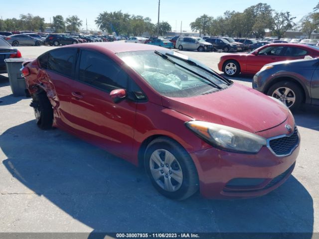 KIA FORTE 2016 knafk4a60g5551182