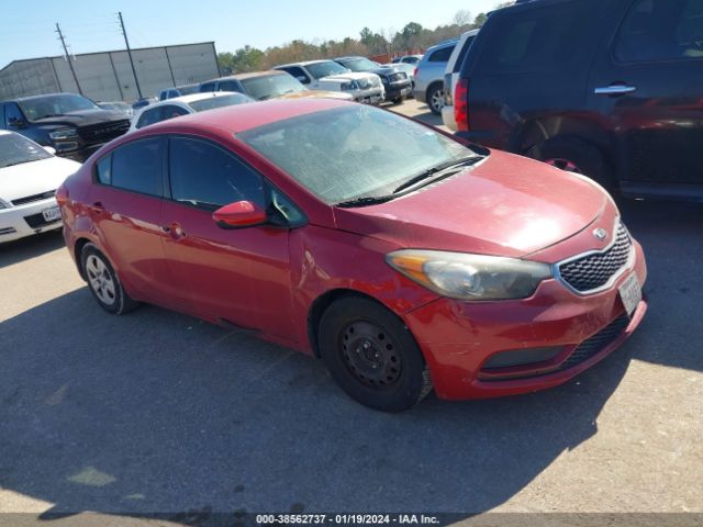 KIA FORTE 2016 knafk4a60g5562375