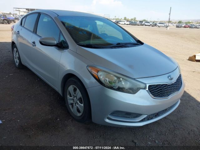 KIA FORTE 2016 knafk4a60g5578432