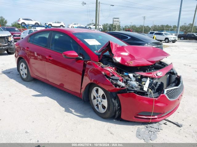 KIA FORTE 2016 knafk4a60g5586062