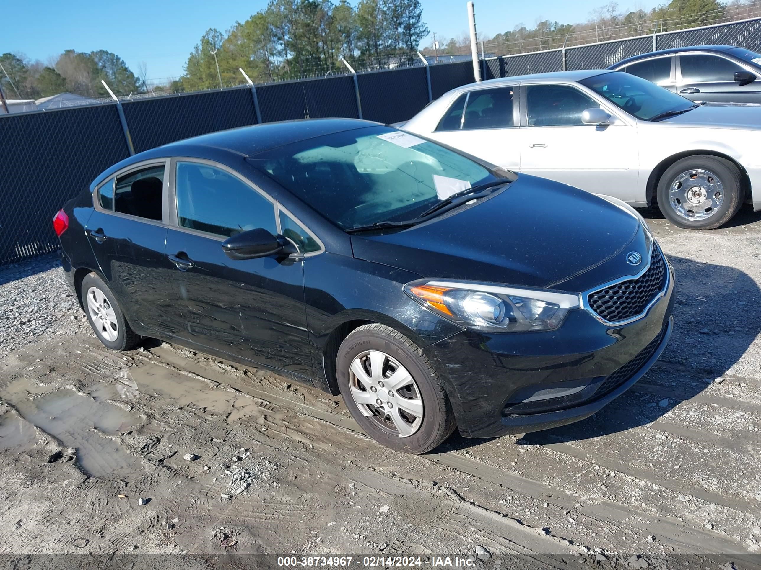 KIA FORTE 2016 knafk4a60g5591326