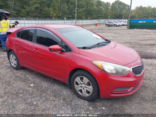 KIA FORTE 2016 knafk4a60g5597157