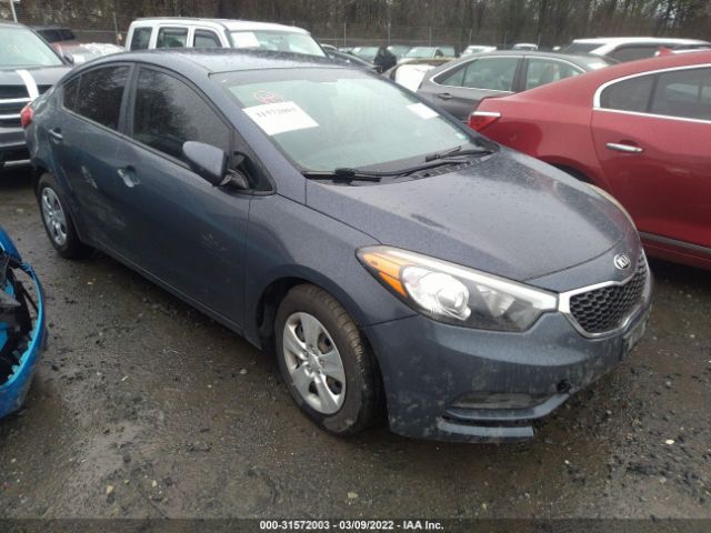 KIA FORTE 2016 knafk4a60g5606133