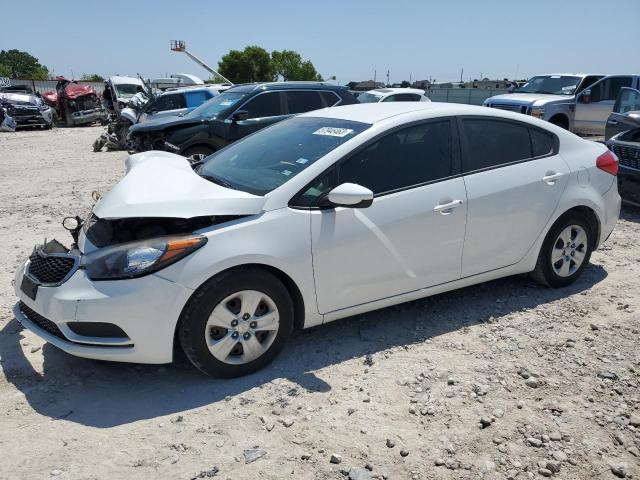 KIA FORTE LX 2016 knafk4a60g5610070