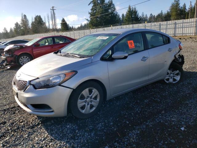 KIA FORTE LX 2016 knafk4a60g5612952