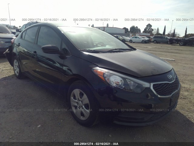 KIA FORTE 2016 knafk4a60g5614281