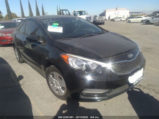 KIA FORTE 2016 knafk4a60g5619142