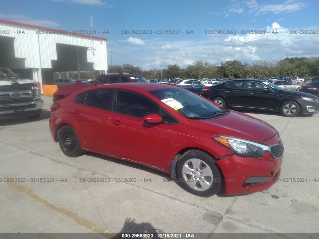 KIA FORTE 2016 knafk4a61g5487637