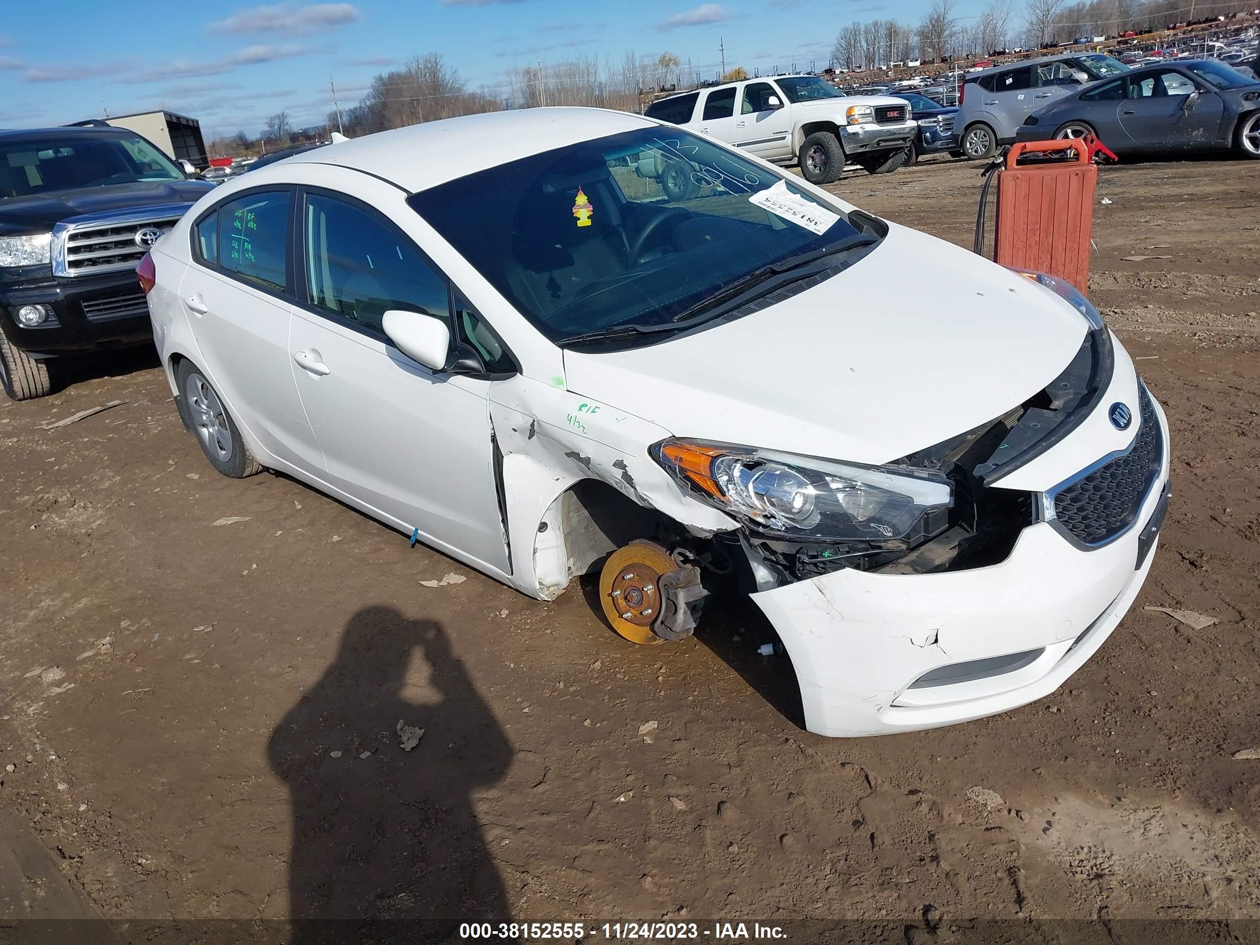 KIA FORTE 2016 knafk4a61g5509961