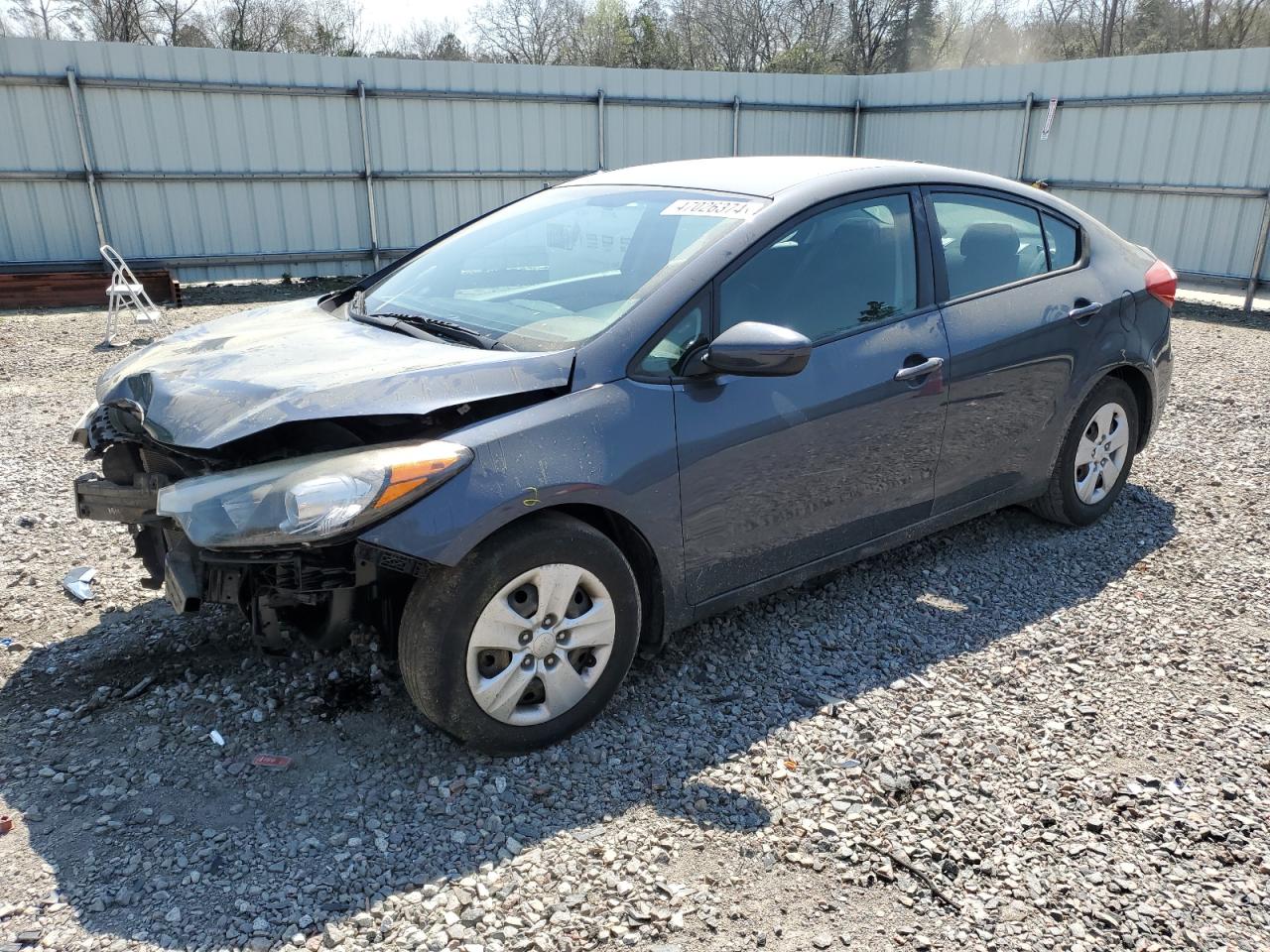 KIA FORTE 2016 knafk4a61g5562188