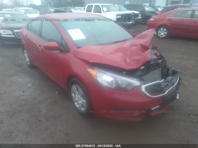 KIA FORTE 2016 knafk4a61g5567195