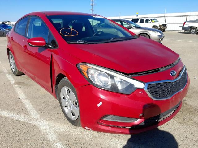 KIA FORTE LX 2016 knafk4a61g5572722