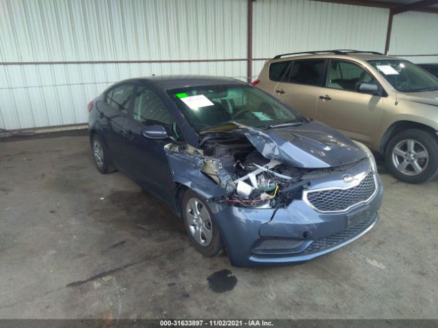 KIA FORTE 2016 knafk4a61g5586300